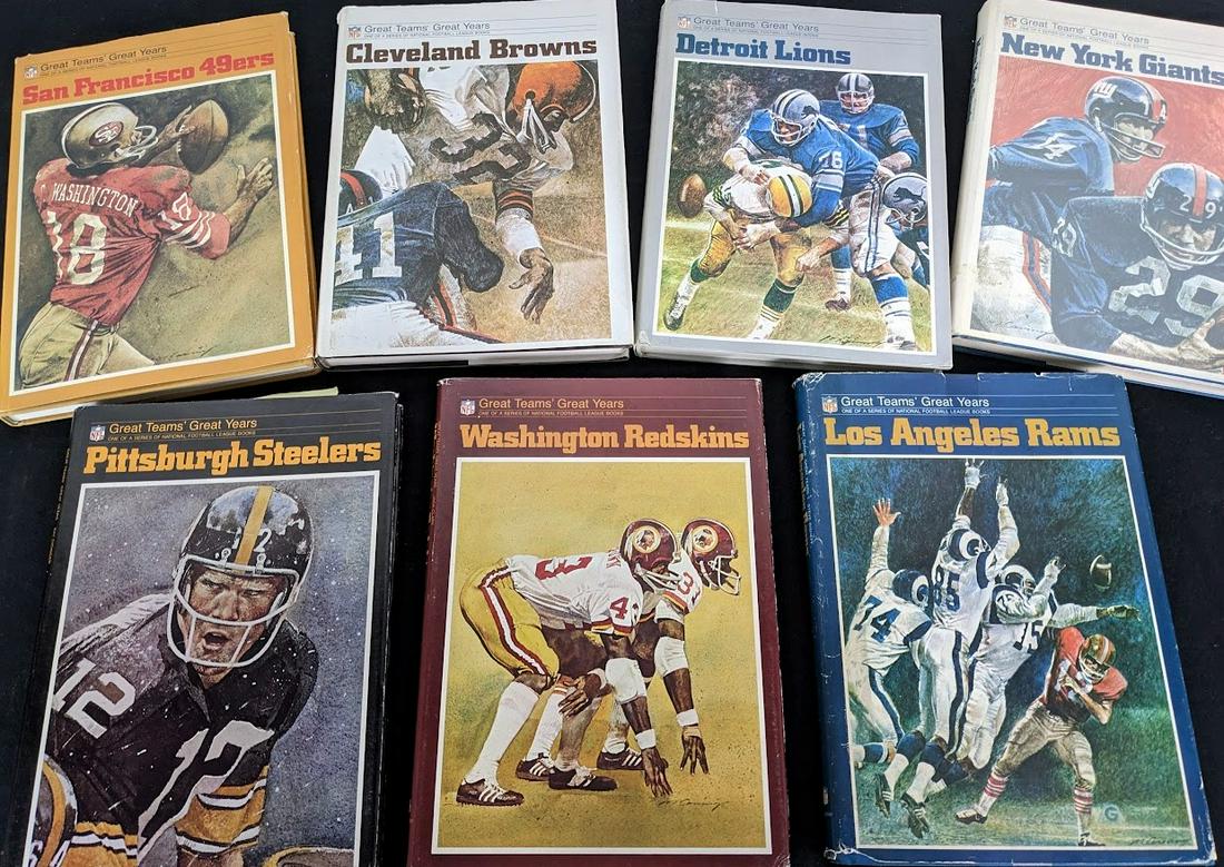 Great Football Teams Book Lot (1 of 2)
