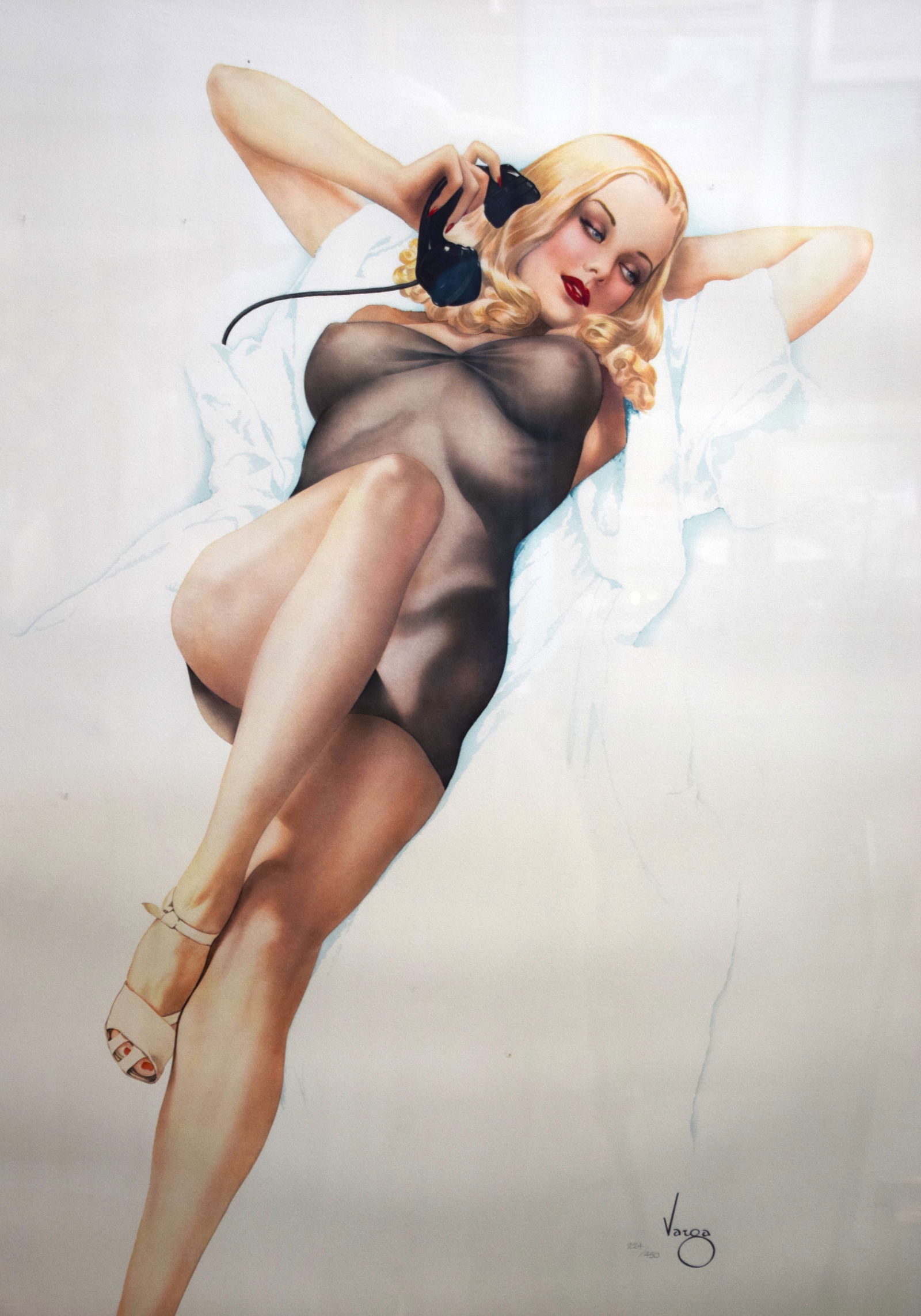 Vargas Lithograph (1 of 4)