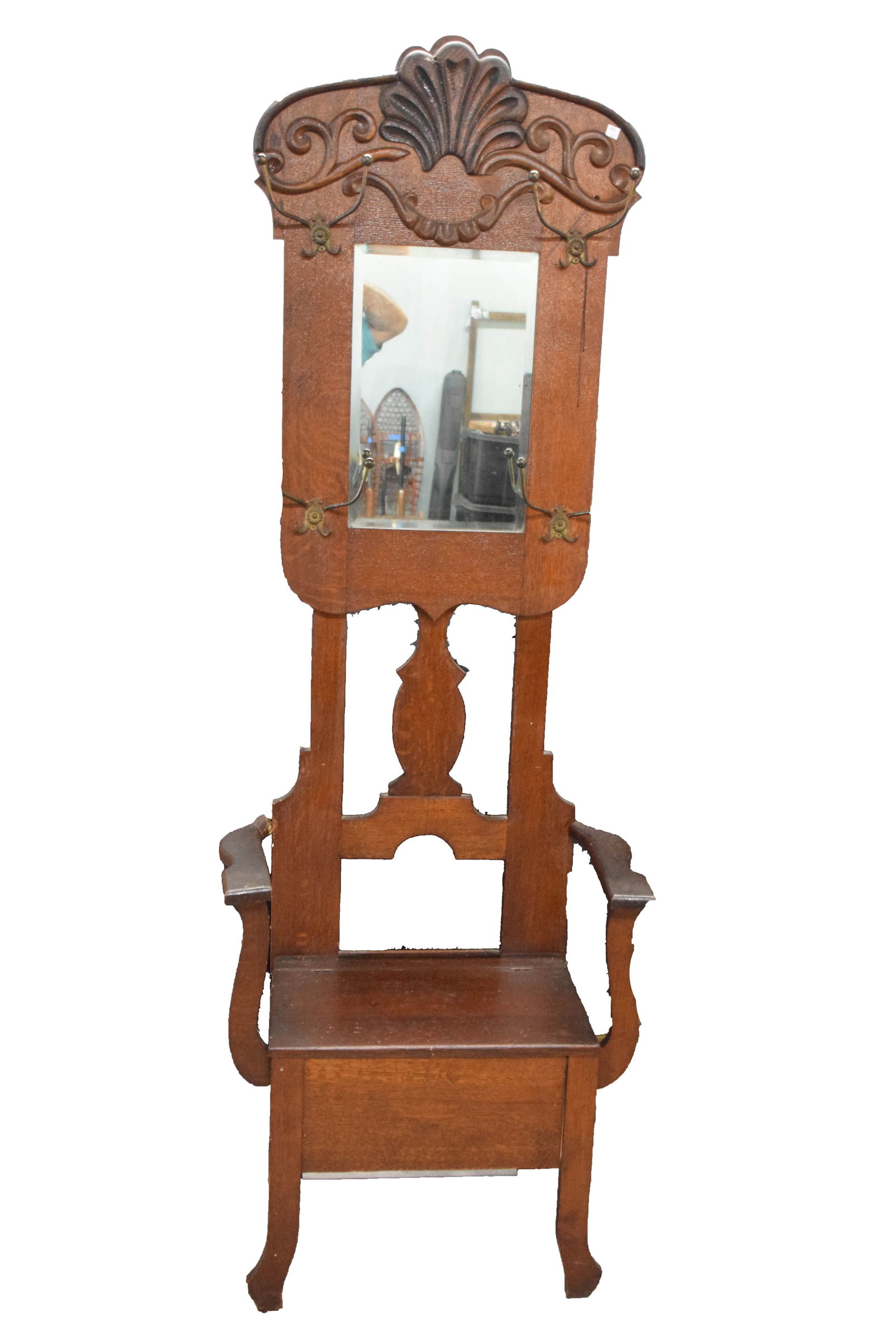 Victorian Hall Tree Chair (1 of 5)