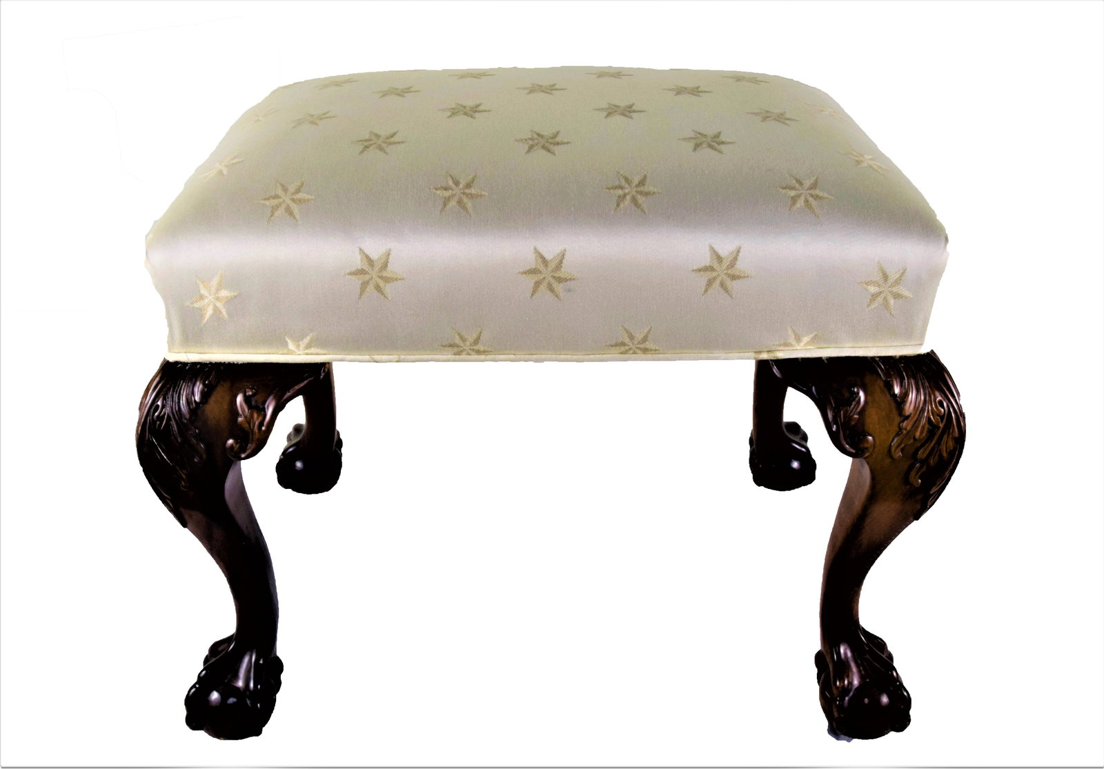 Mahogany Footstool (1 of 6)