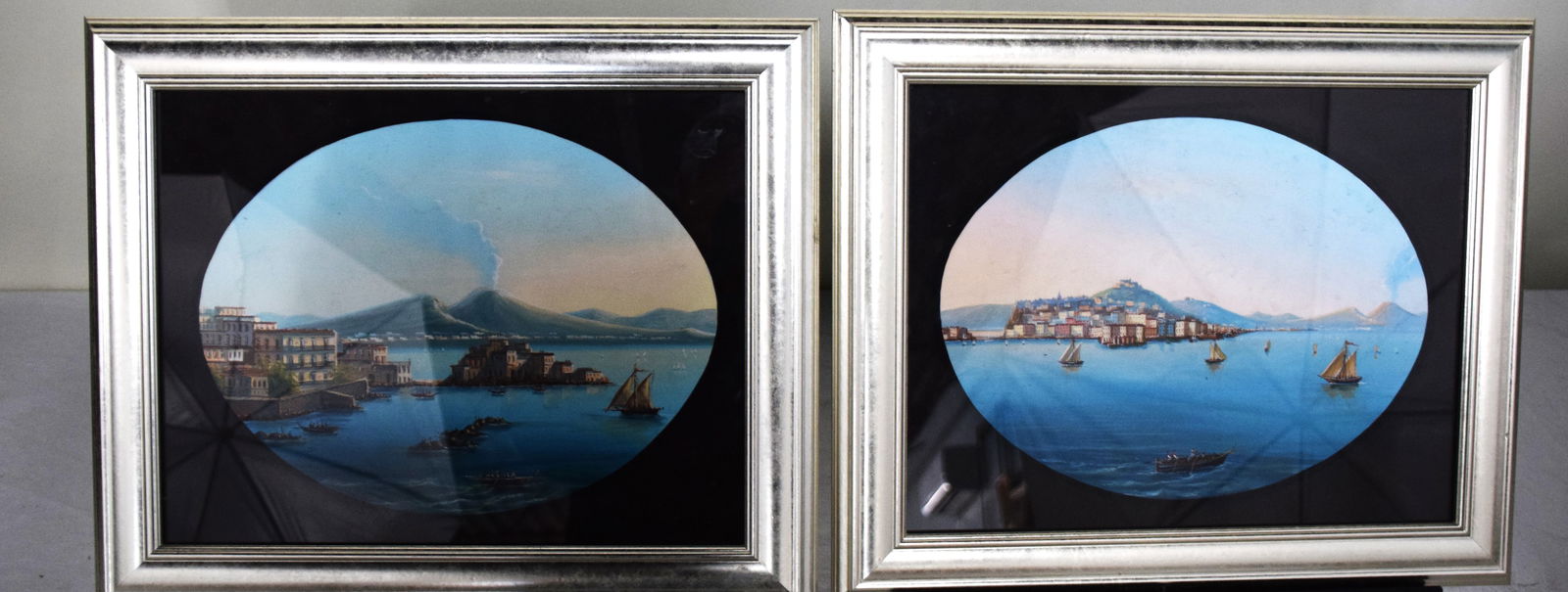 Two Naples Italy Gouaches (1 of 4)
