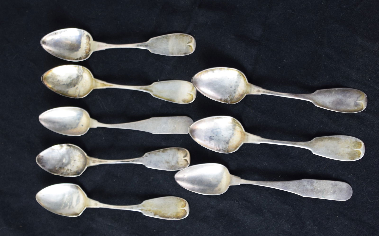 Eight Coin Silver Spoons (1 of 2)