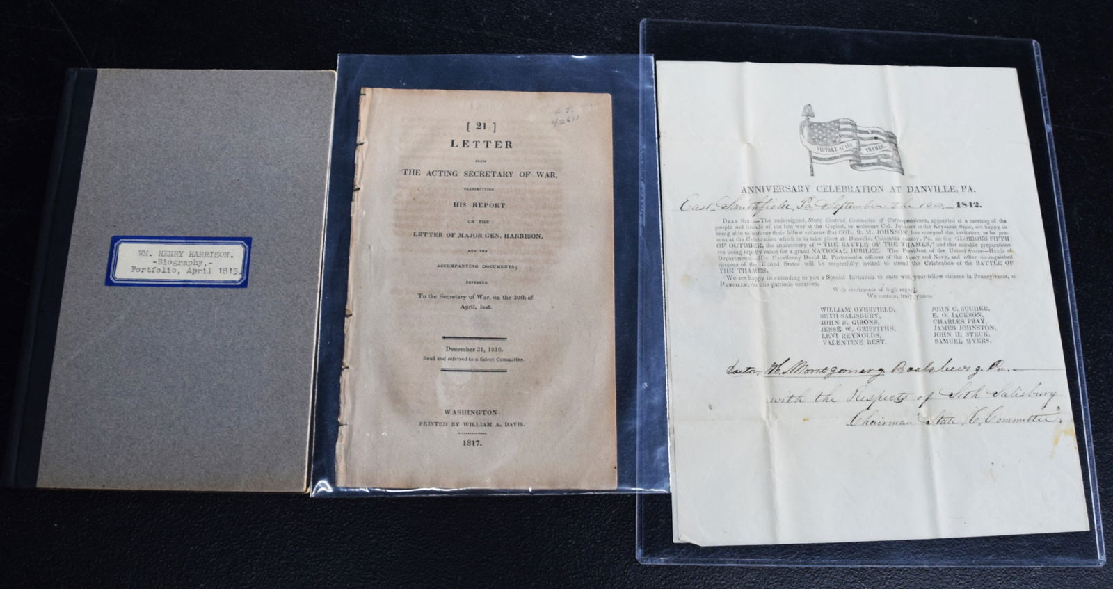 War Of 1812 Documents (1 of 6)