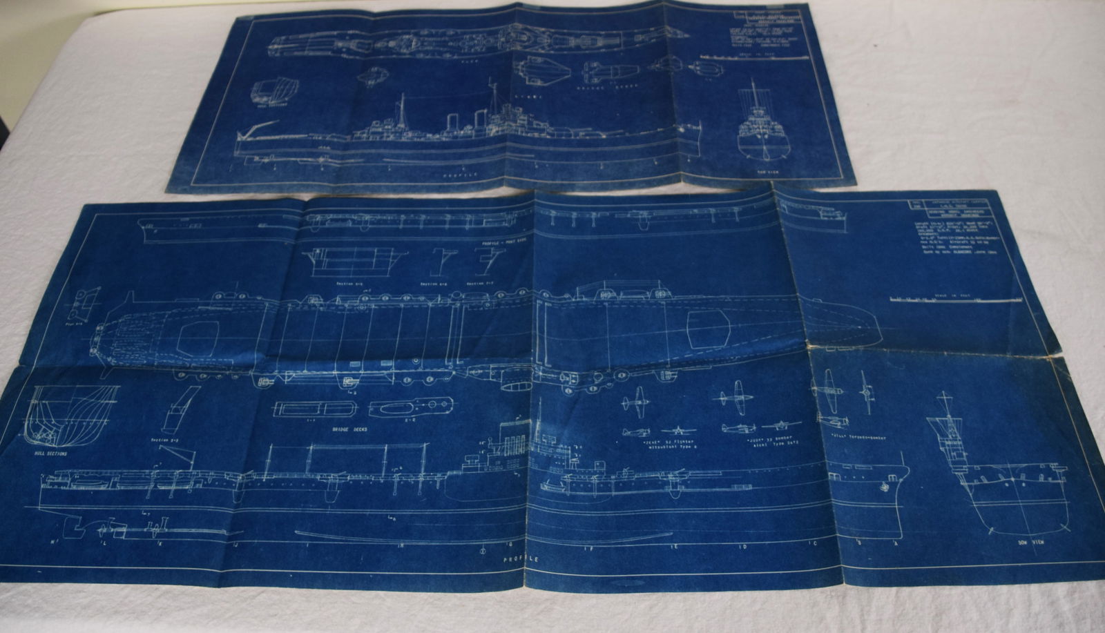 Model Engineer WWII Warship Drawings (1 of 6)