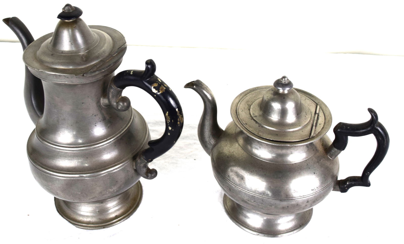 Two 18th Century Pewter Pots (1 of 3)