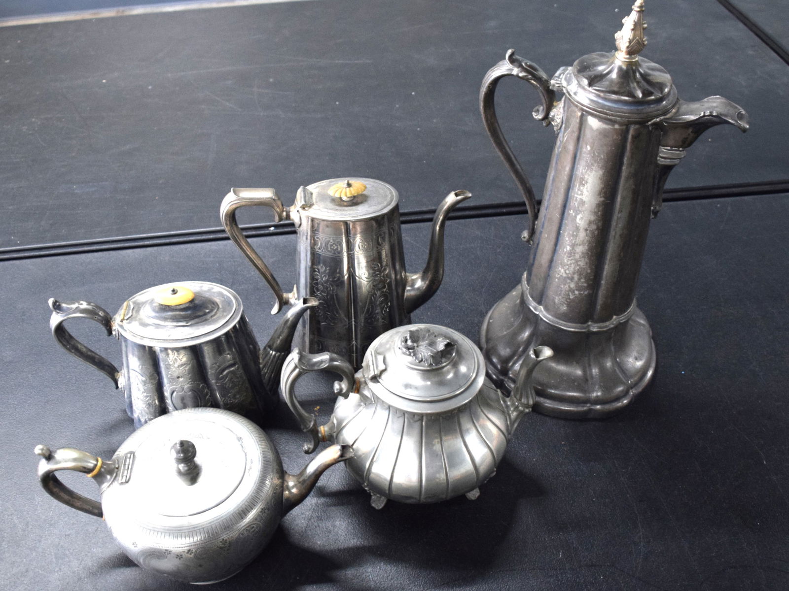 Five Pouring Tea and Coffee Pots (1 of 5)