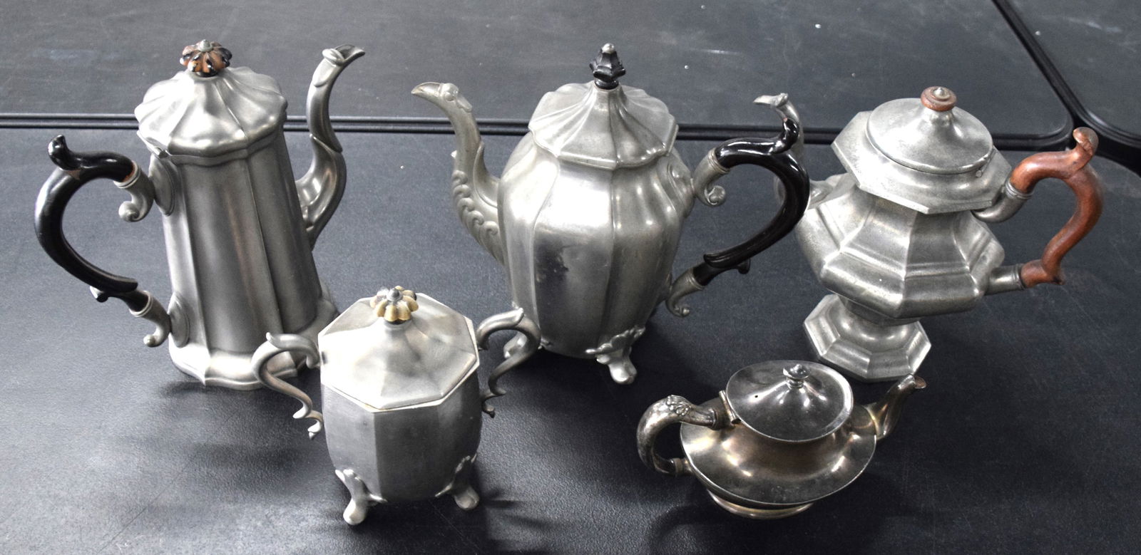 Five Piece Pewter Lot (1 of 6)