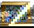 19th Century Tinsel Painting