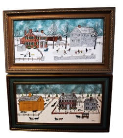 Two Amish Paintings