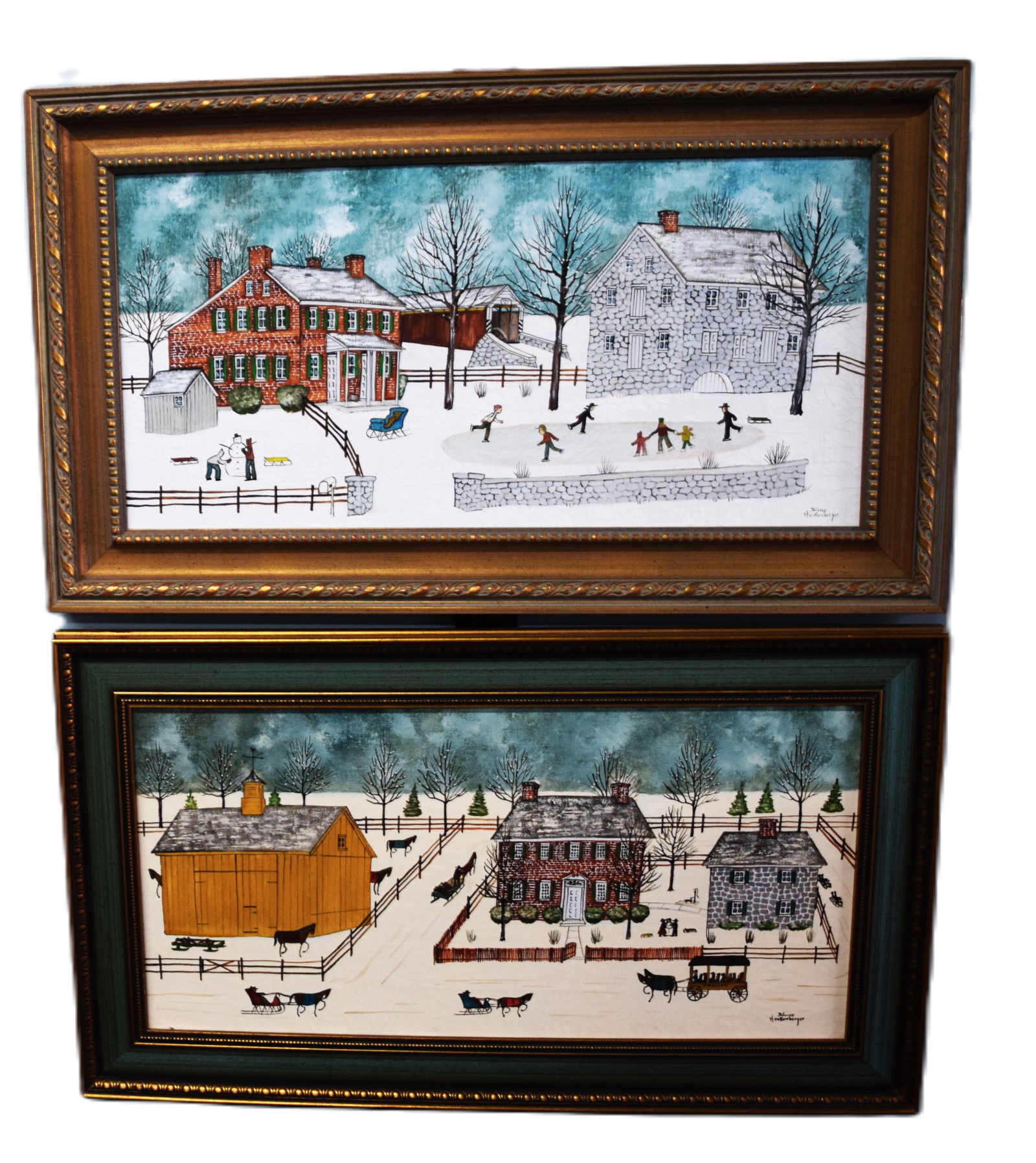 Two Amish Paintings (1 of 9)