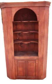 Chippendale Corner Cupboard