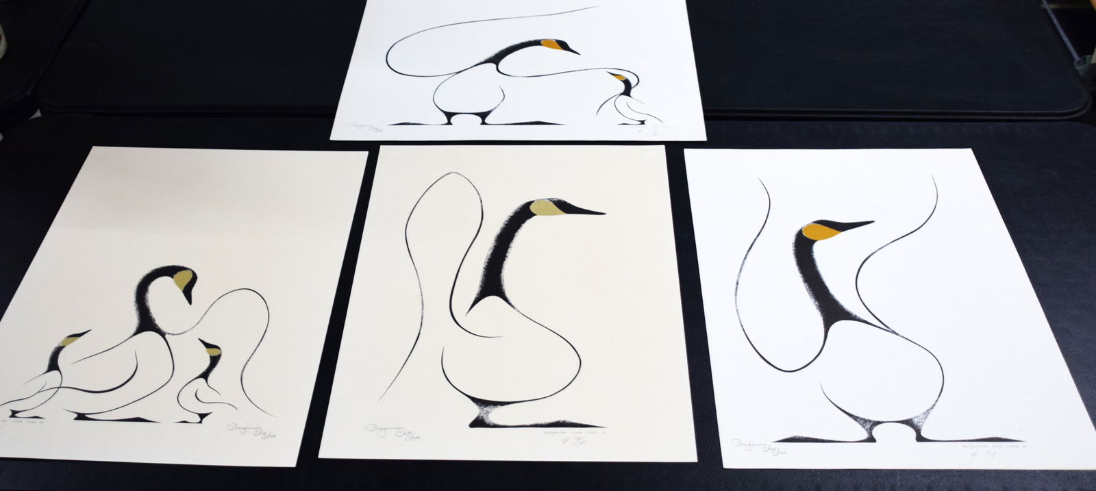 Five Benjamin Chee Chee Bird Prints (1 of 7)