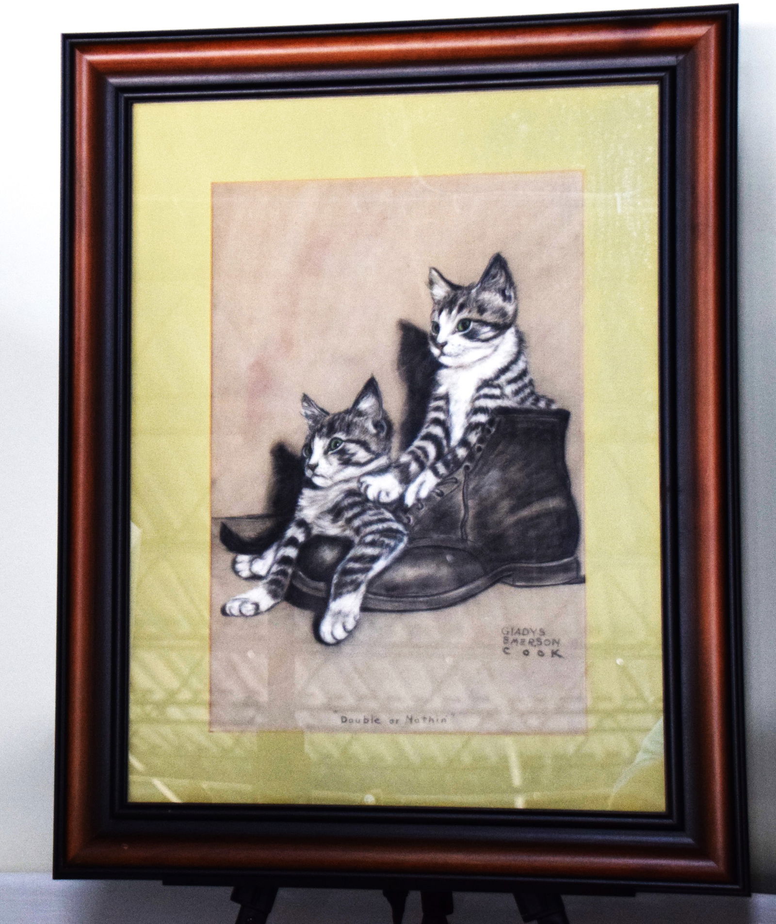 Cat Drawing By Gladys Emerson Cook (1 of 4)