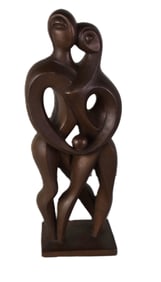Zavel Adam And Eve Sculpture