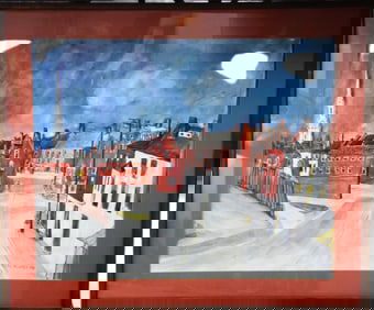 Bow Street Portsmouth NH Painting