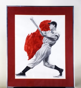 Joe DiMaggio Drawing
