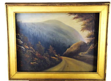 New Hampshire Notch Painting