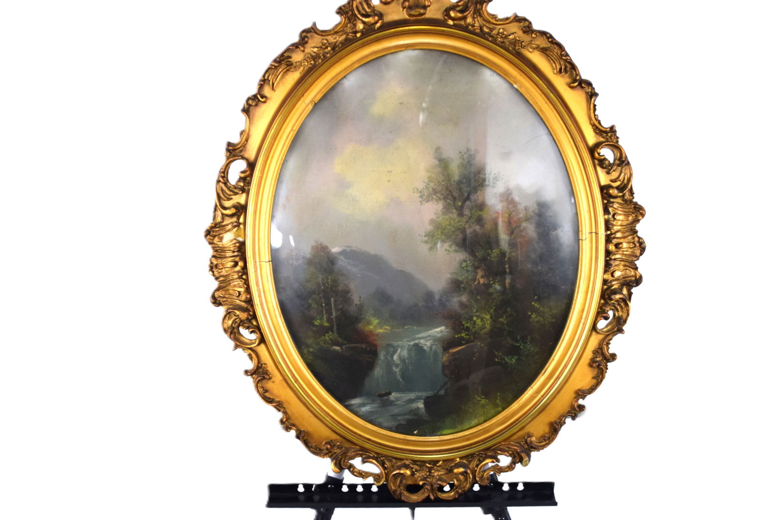 Pastel White Mountain Scene (1 of 6)