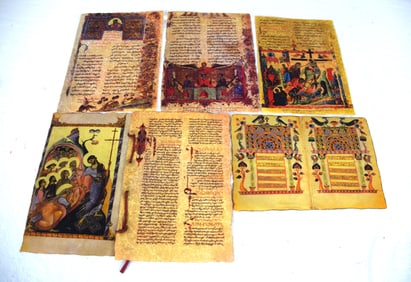 Armenian Bible Leaves