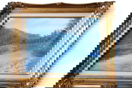 Sapphire Lake Painting