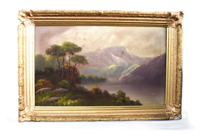 Lake And Mountain Landscape