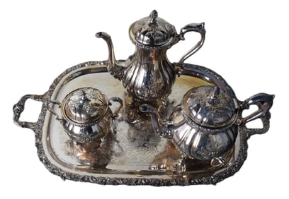 Silver Plated Tea Set