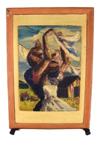 Country Life Oil Painting