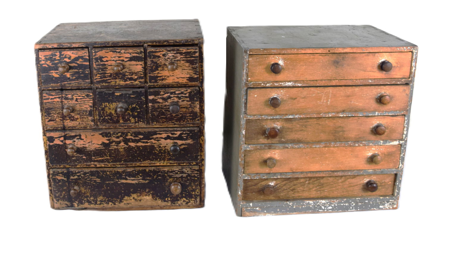 Two Country Table Top Cabinets (1 of 7)