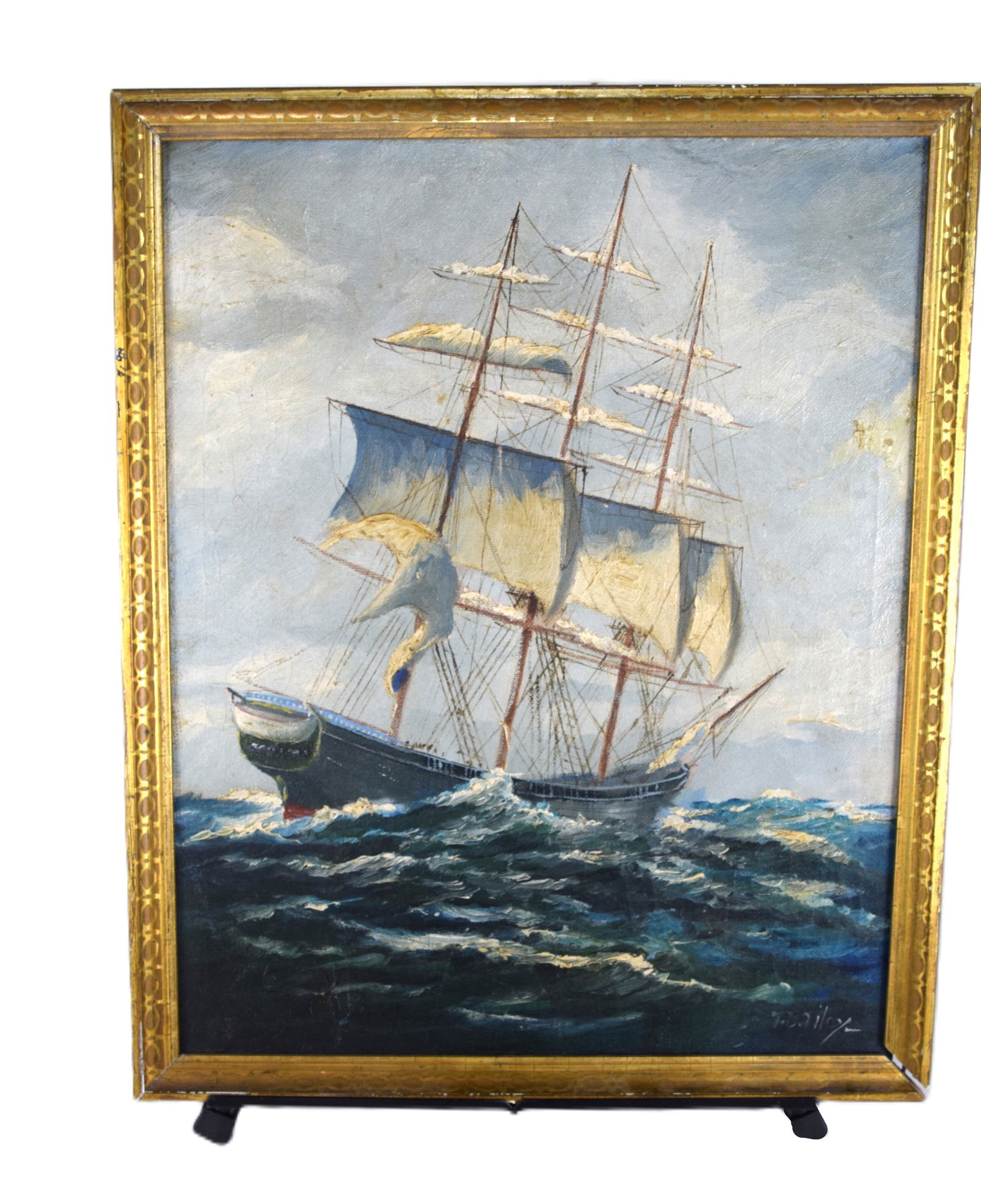 Seascape Oil Painting (1 of 4)