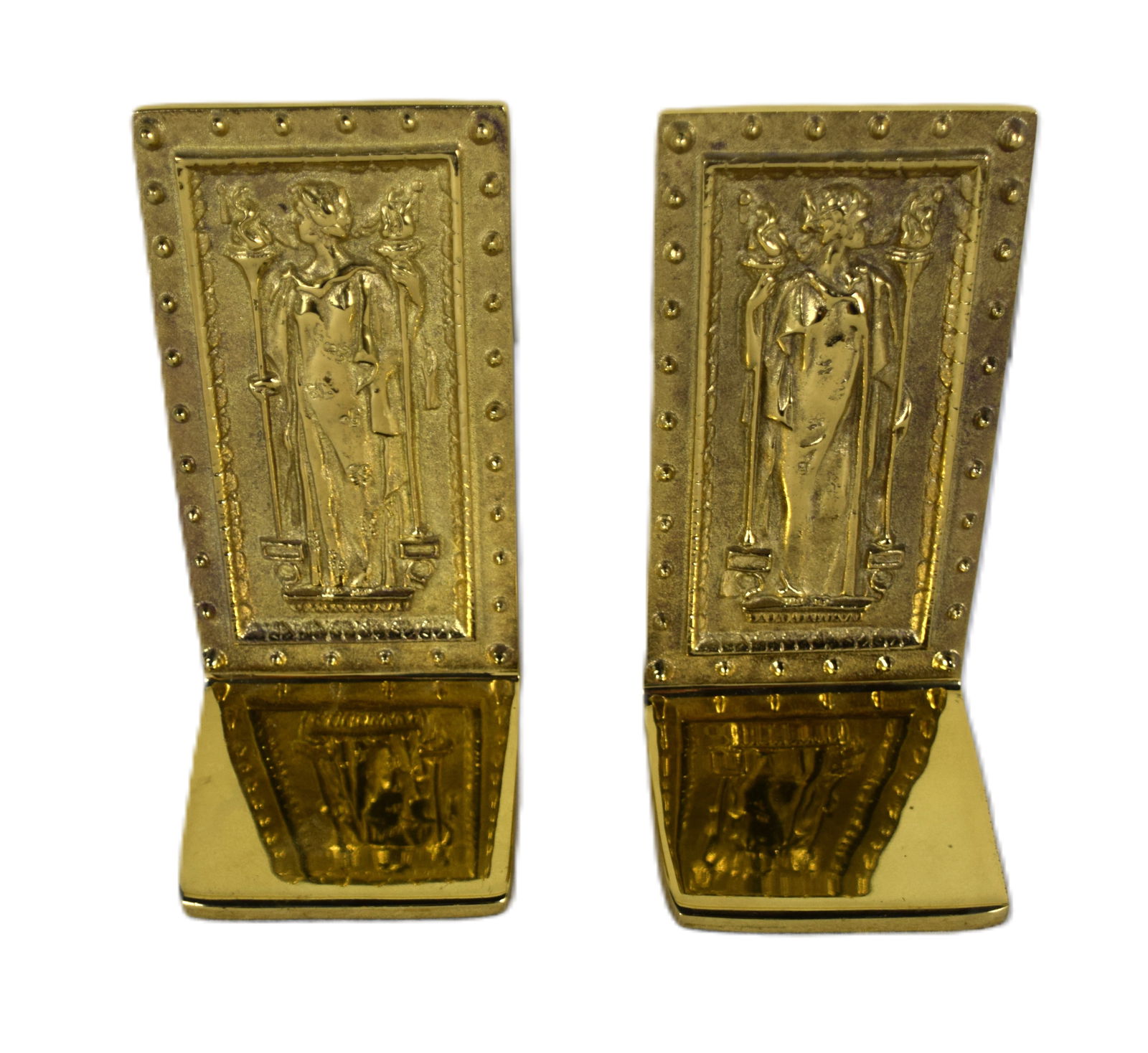 Pair Of Brass Bookends (1 of 2)