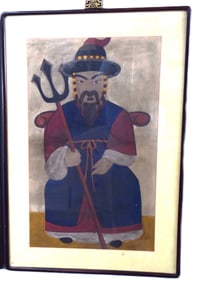 Pair of Chinese Ancestor Portraits