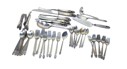 Sterling Flatware Set