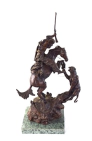 C. M. Russell Bronze