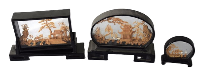 Three Piece Oriental Lot