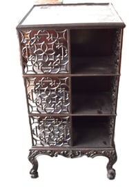 Carved Oriental Bookcase