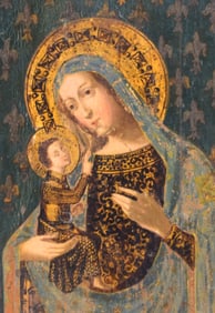 Old Master Madonna With Child