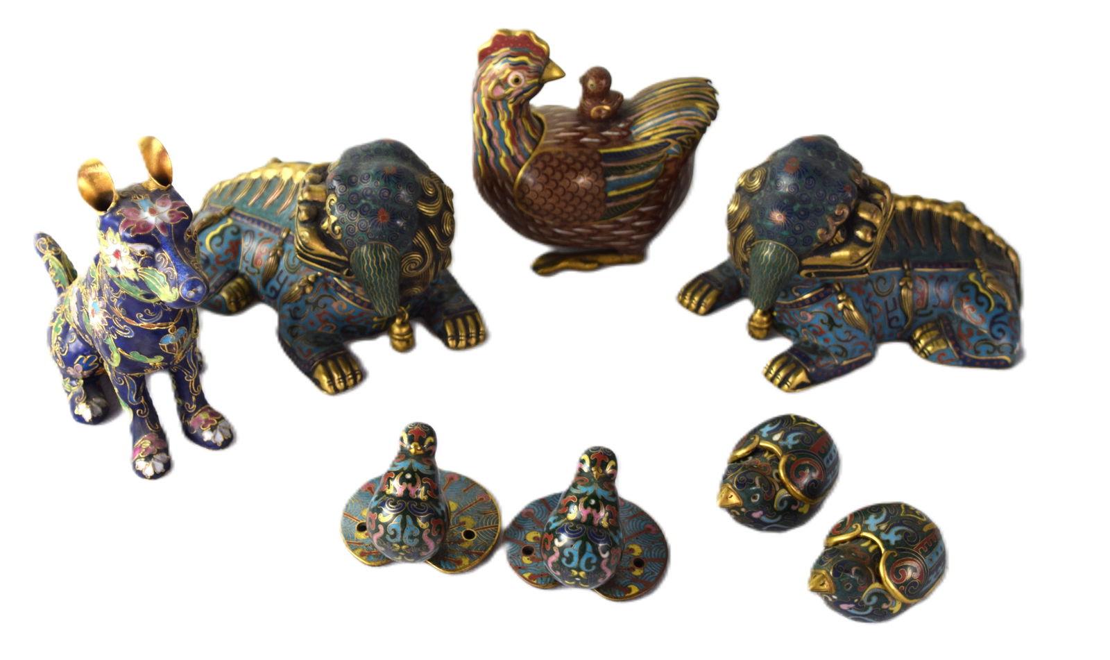 Cloisonne Lot (1 of 8)