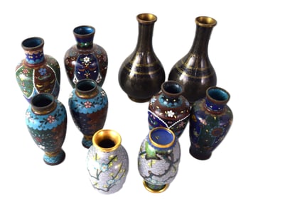 Cloisonne Lot