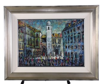 Dubrovnik Croatia Oil Painting