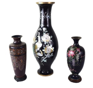 Three Oriental Vases
