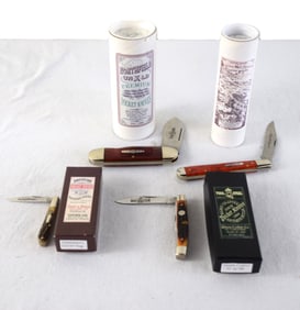 Four Classic Pocket Knives