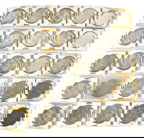 42 Morgan Silver Dollars