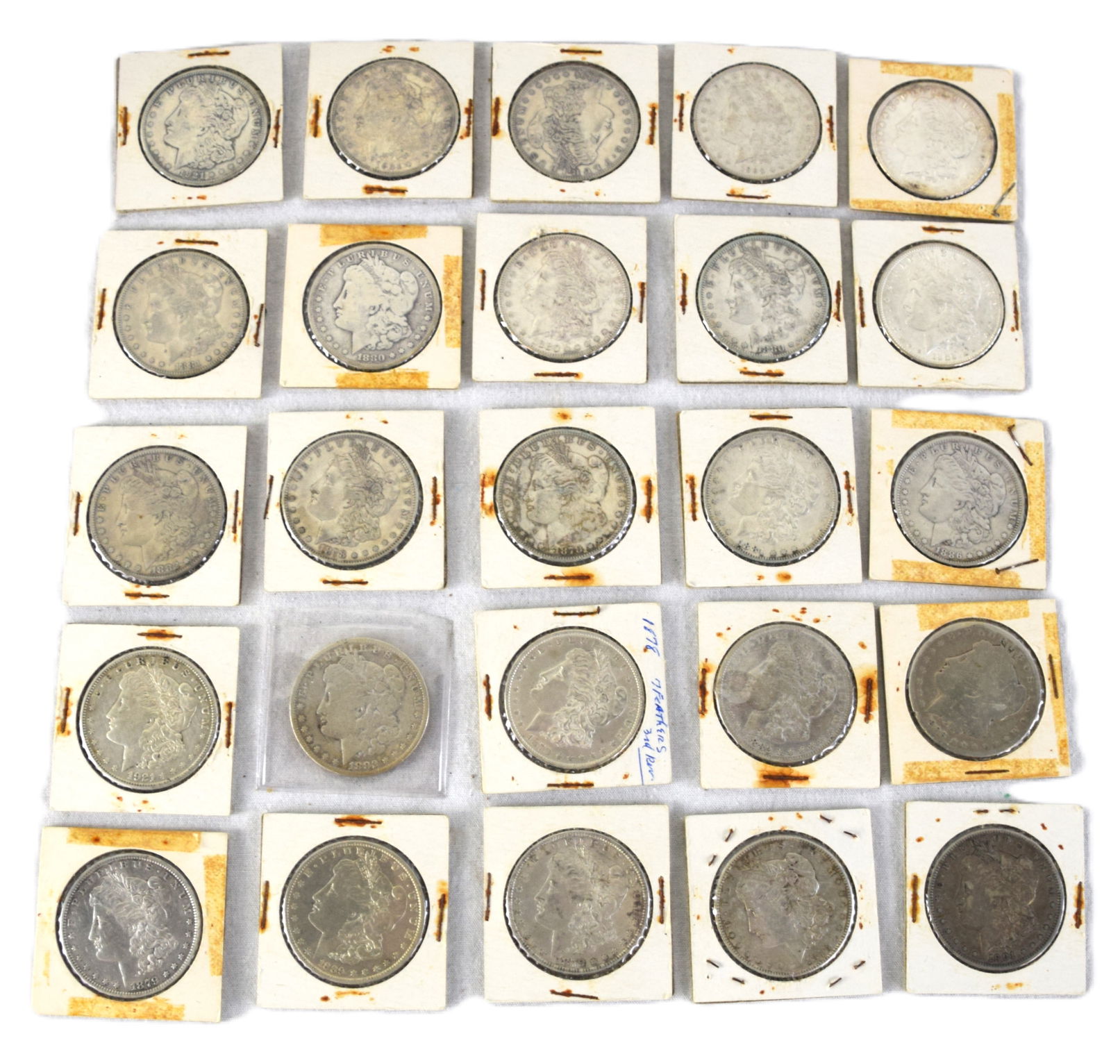 42 Morgan Silver Dollars (1 of 2)