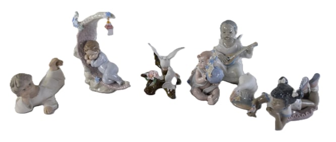 Seven Piece Lladro lot