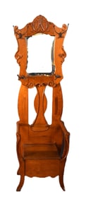 Victorian Hall Tree Chair