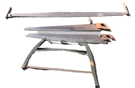 Antique Crosscut Saw Collection