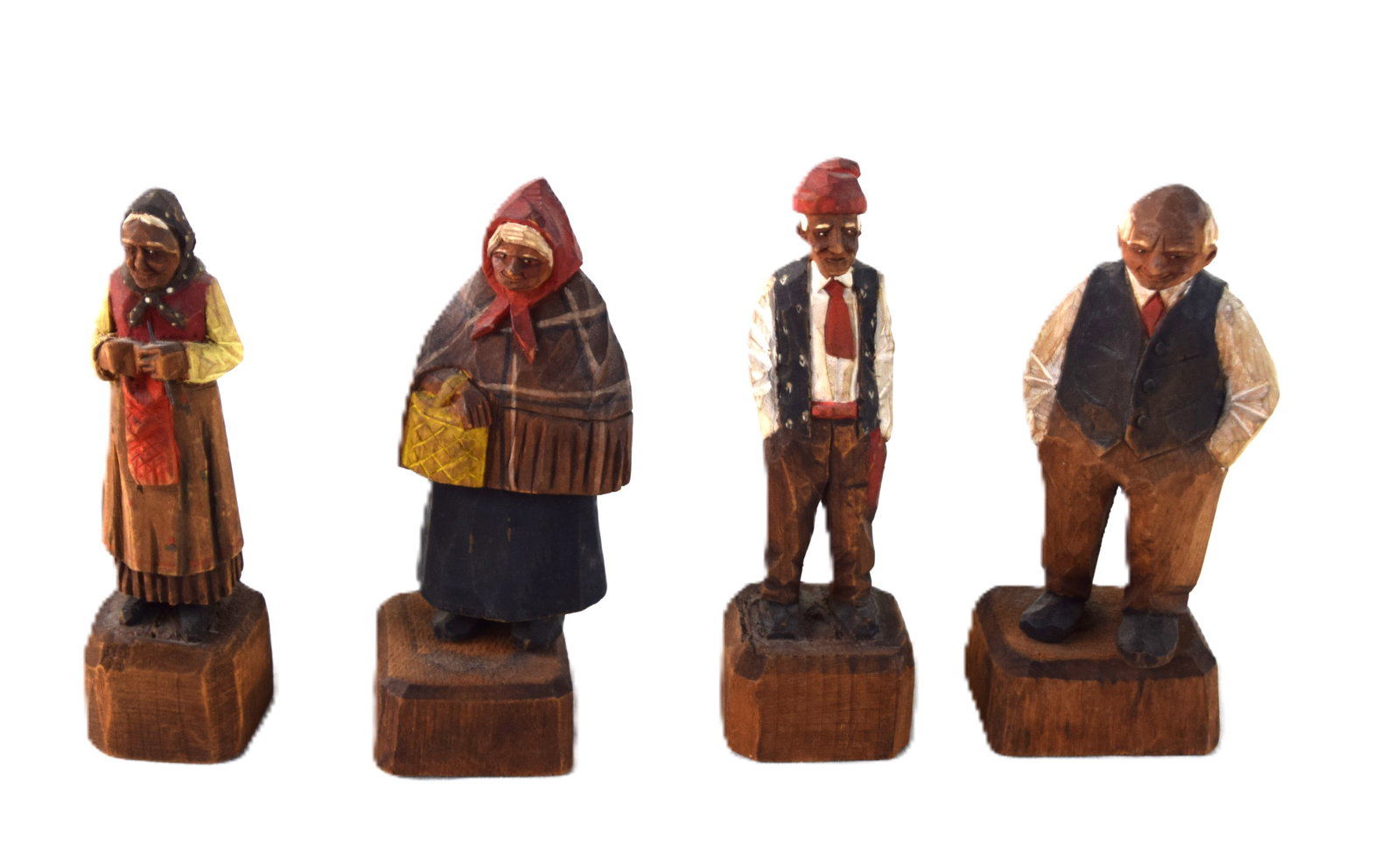 Four Carved Figures (1 of 3)