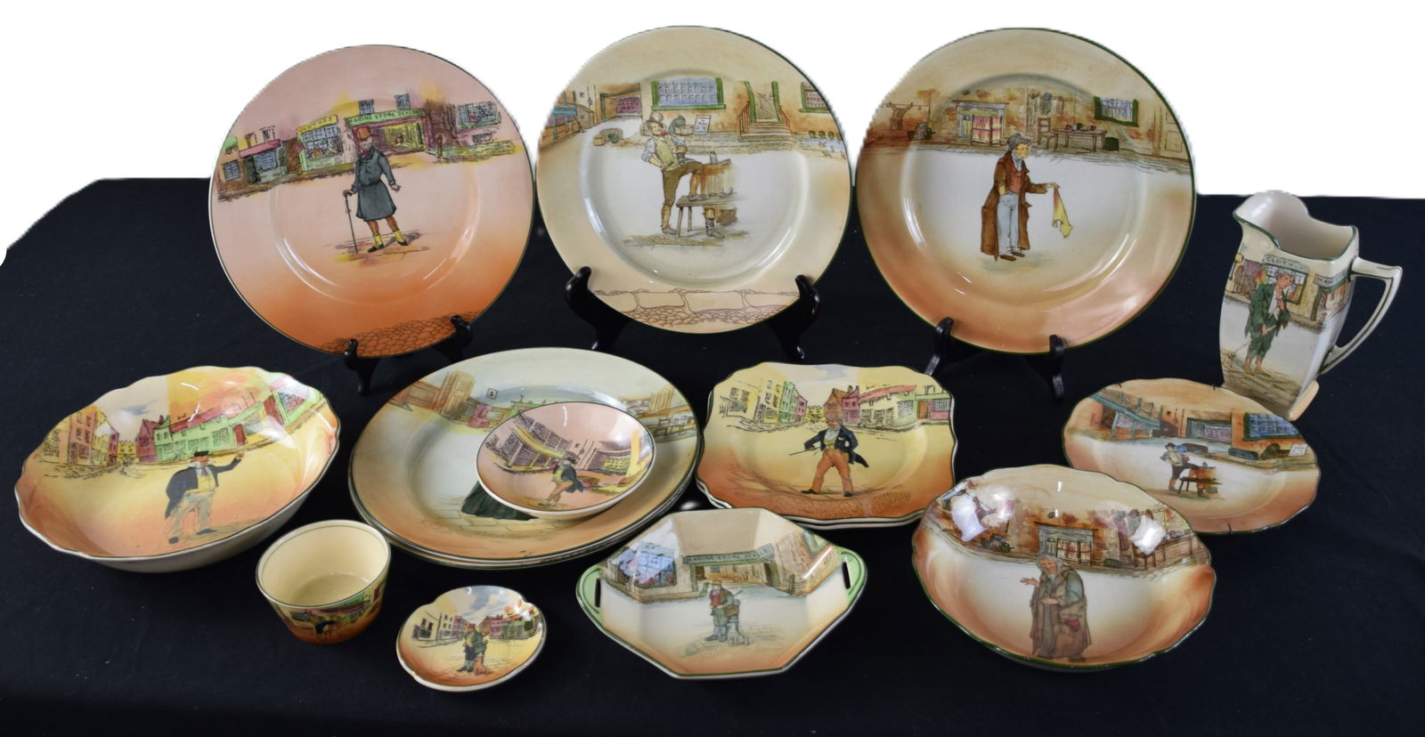 14 Piece Royal Doulton Dickins Set (1 of 5)