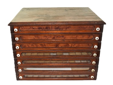 Advertising Spool Cabinet