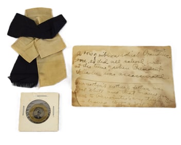 Lincoln-Johnson 1864 Campaign Ferrotype